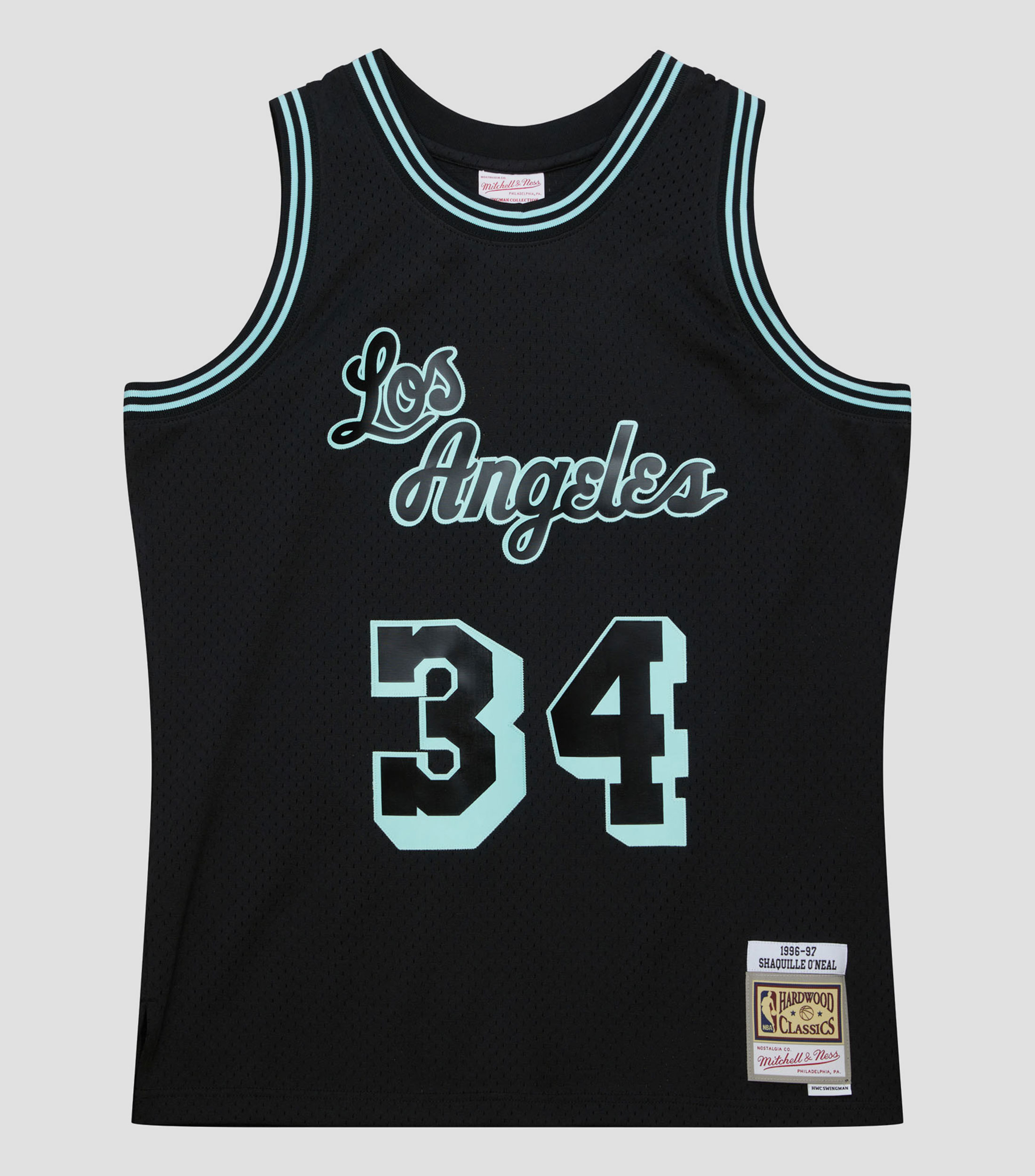 Mitchell & Ness Men's NBA Airbrush Knit Jersey Los Angeles Lakers Jerseys main image 1